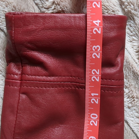 Danier, Leather Jacket, Red - Picture 10 of 10